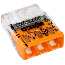 Клема WAGO COMPACT 2273-243 3х2,5 (з пастою)