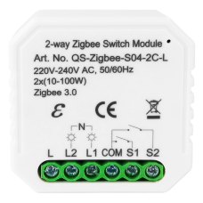 Розумний вимикач Tervix Pro Line ZigBee Switch ( клавіші), без нуля
