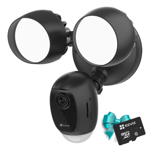 Комплект камера Ezviz LC1C black + карта пам'яті CS-CMT-CARDT32G-D